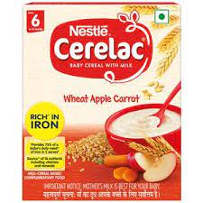 NESTLE CERELAC WHEAT APPLE CARROT 300GM